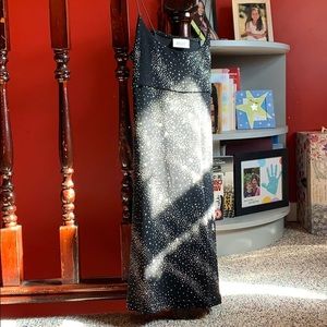 XS/S Black Sequined Vintage Mini Dress